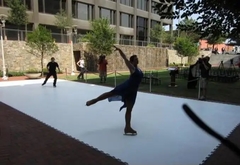 Indoor skating room , Ice hockey floor , roller hockey floor