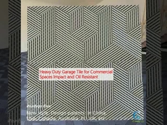 Heavy Duty Garage Tile for Commercial Spaces Impact and Oil Resistant