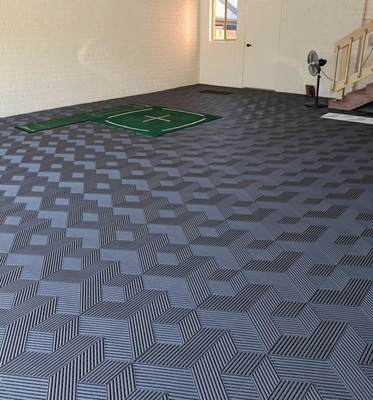 Industrial Grade Garage Tiles Interlocking PP Heavy Duty Tiles For Garage
