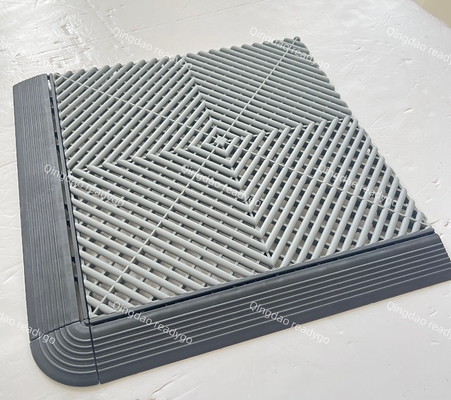 Temperature Resistant Polypropylene Garage Flooring Interlocking Garage Flooring Tiles