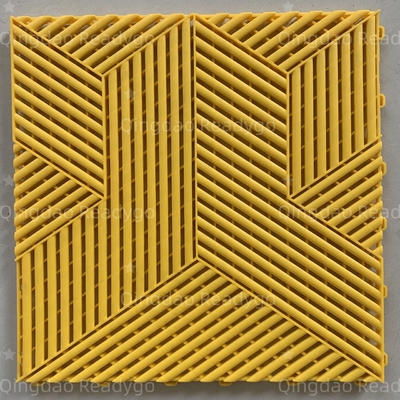 Waterproof Garage Floor Interlocking Flexible Tiles OEM ODM