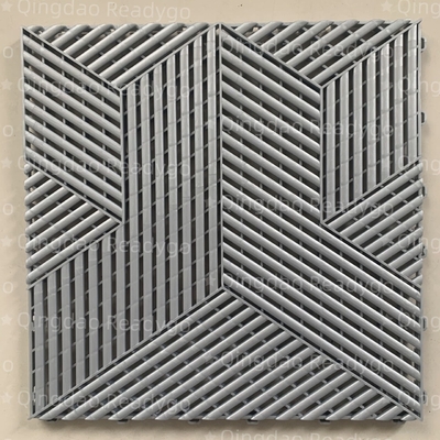2500-Pound Weight Capacity Garage Floor / Garage Floor Tiles with UV Protection