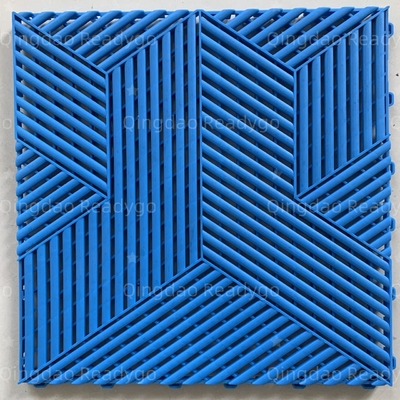 Interlocking Garage Floor Puzzle Mats Rigid Plastic Garage Floor Tile