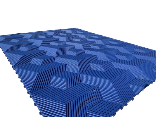 Durable Black 15.75 PP Garage Floor Tile