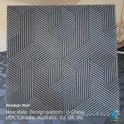 Anti Slip Interlocking Garage Tile 25000lbs Interlocking Mats For Garage