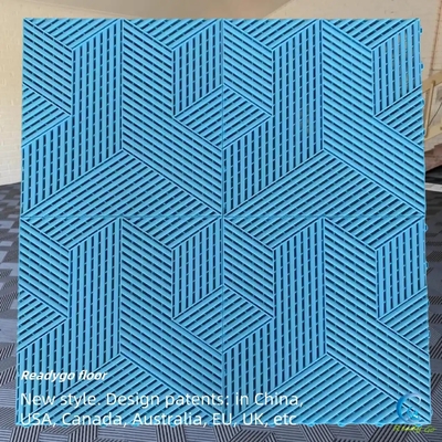 Custom Garage Floor Tiles Interlocking Waterproof Modular Garage Floor Tiles