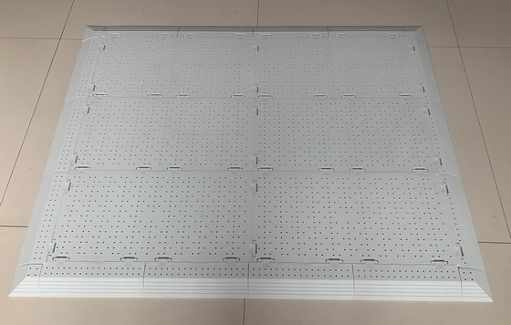12 Inch Tent Floor Tiles Mold Resistant UV Protected Versatile Flooring