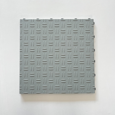 Non Slip Polypropylene Floor Tiles 400x400mm True Lock Diamond Tiles