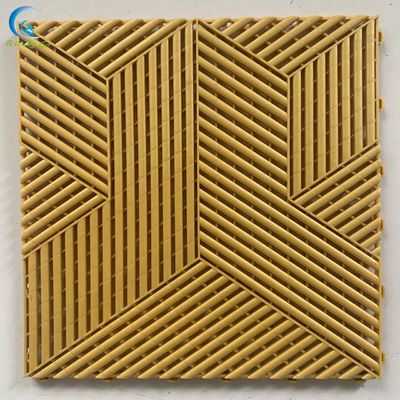18mm Garage Floor Tile Durable Interlocking Flooring For Garage Workshop