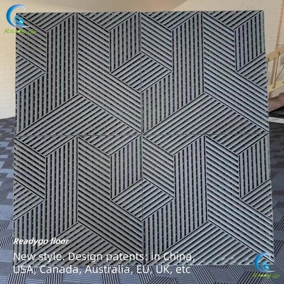 100 % Top Pp Raw Materials Garage Floor Tile High Impact Resistance