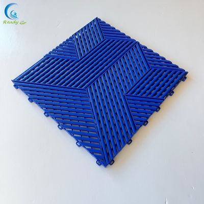 400 Mm * 400 Mm Interlocking Modular Floor Tiles Temperature Range 22°F To 248°F