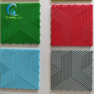 Interlocking Garage Tile Engineered for Long Lasting Performance in Garages